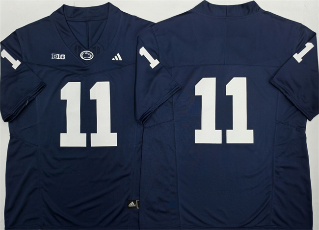 Men's Navy Penn State Nittany Lions #11 Abdul Carter 2026 F.U.S.E. Stitched Jersey